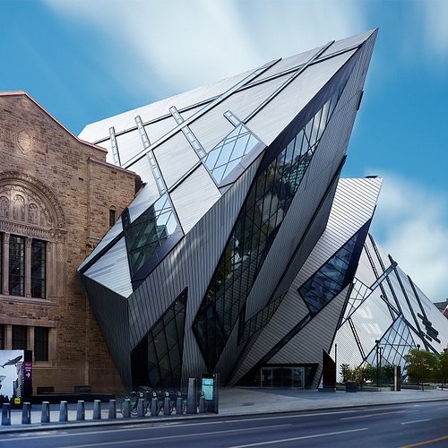 The Royal Ontario Museum's crystal facade